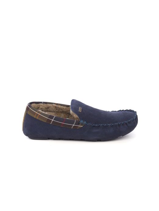 barbour monty slippers navy