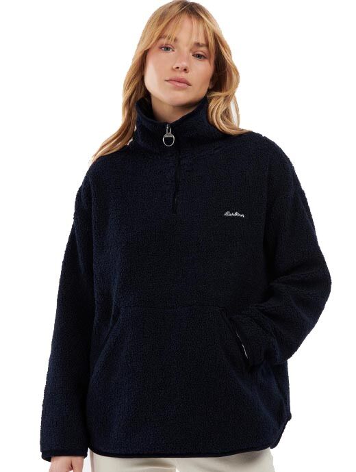 barbour sweatshirt navy