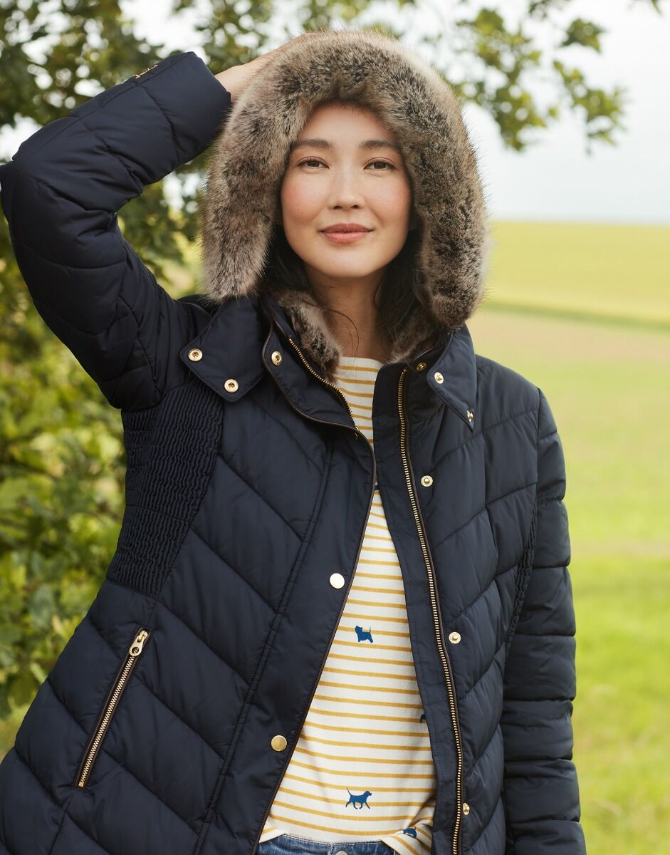 joules cherington coat teal