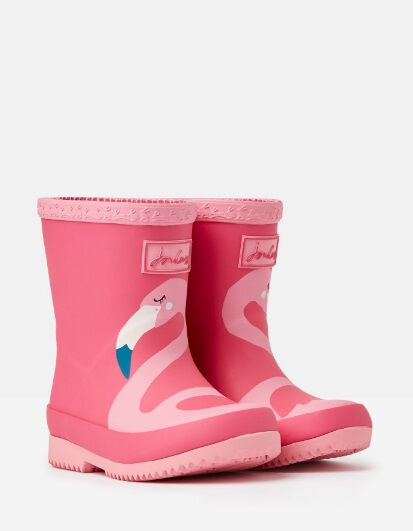 pink baby wellies