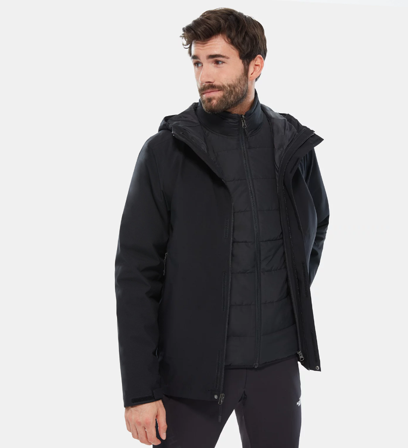 the north face men's carto triclimate jacket