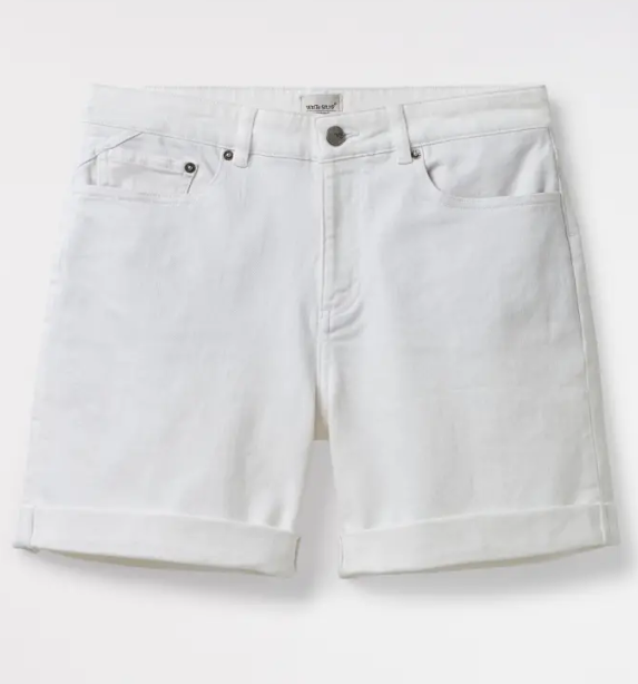 white stuff denim shorts