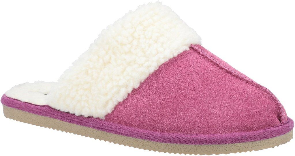 pink mule slippers