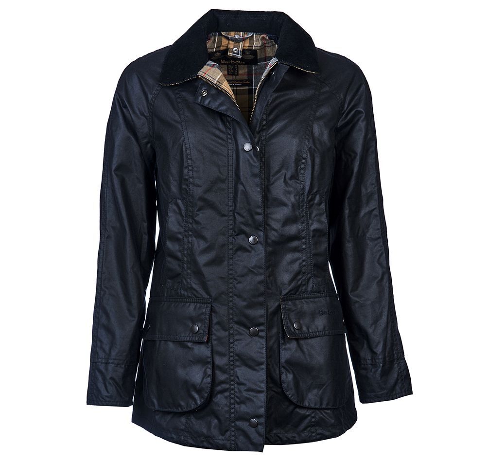 barbour beadnell navy