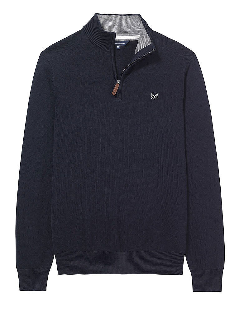 crew clothing quarter zip
