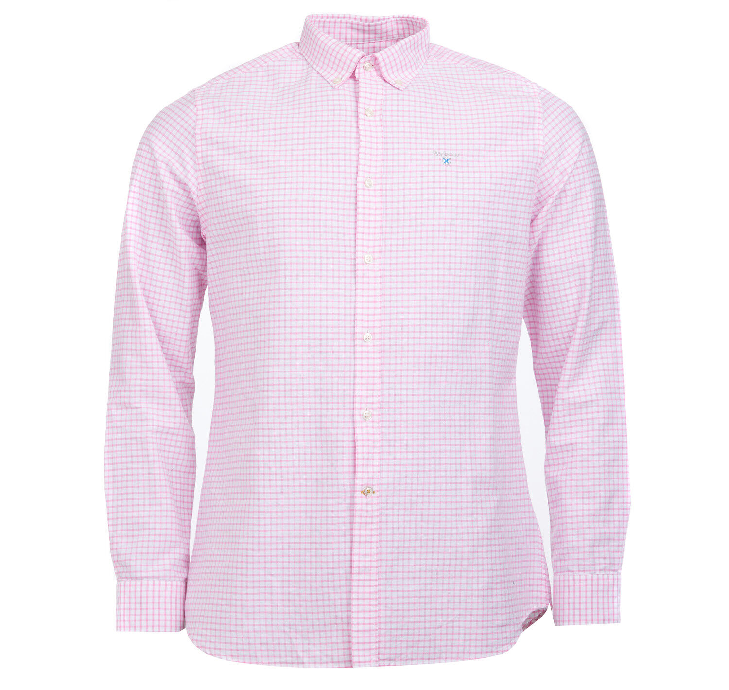 barbour pink shirt