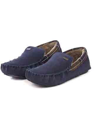leather moccasin slippers