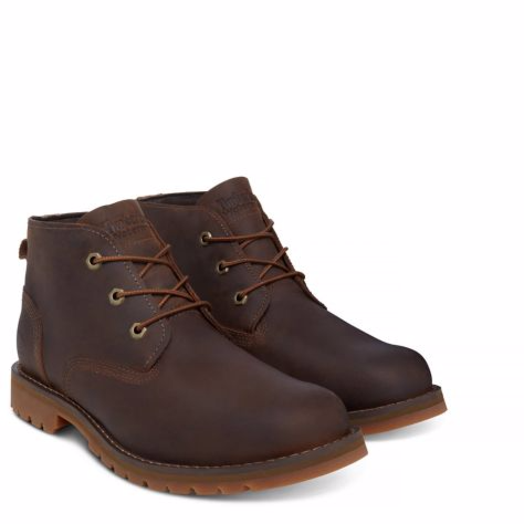 timberland larchmont chukka dark brown