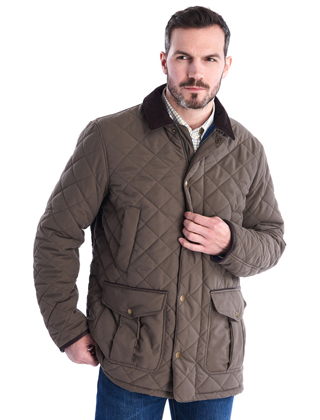 Barbour Langdale Quilted Jacket Forest | Griggs