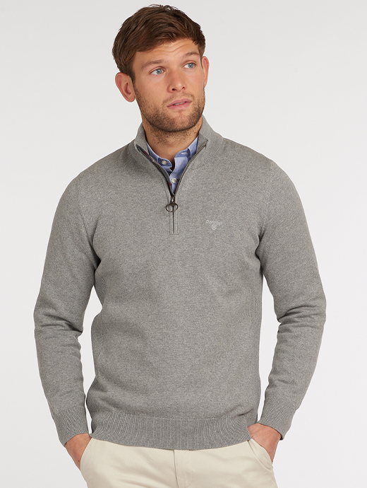 quarter zip sweater mens