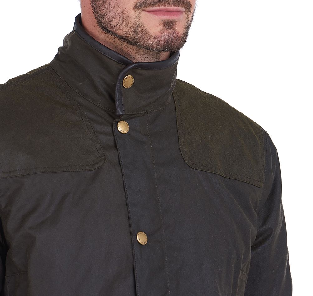 barbour hartlington wax jacket